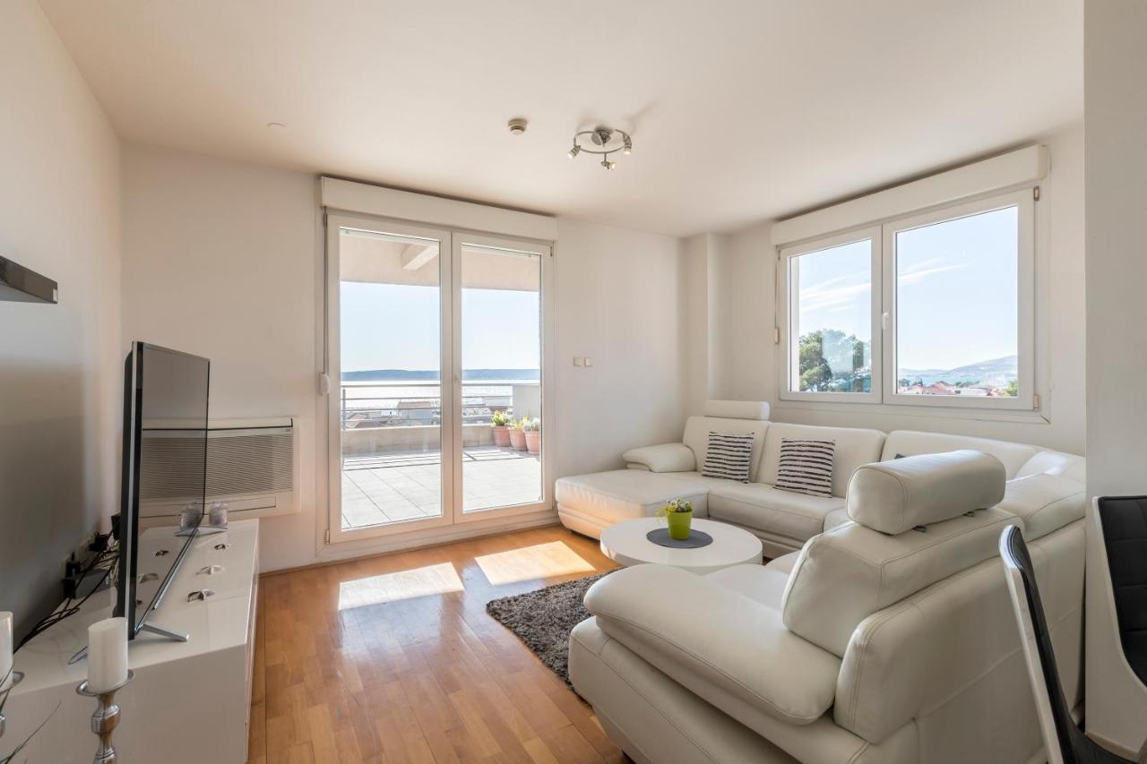 Apartment The View Kastela Bagian luar foto